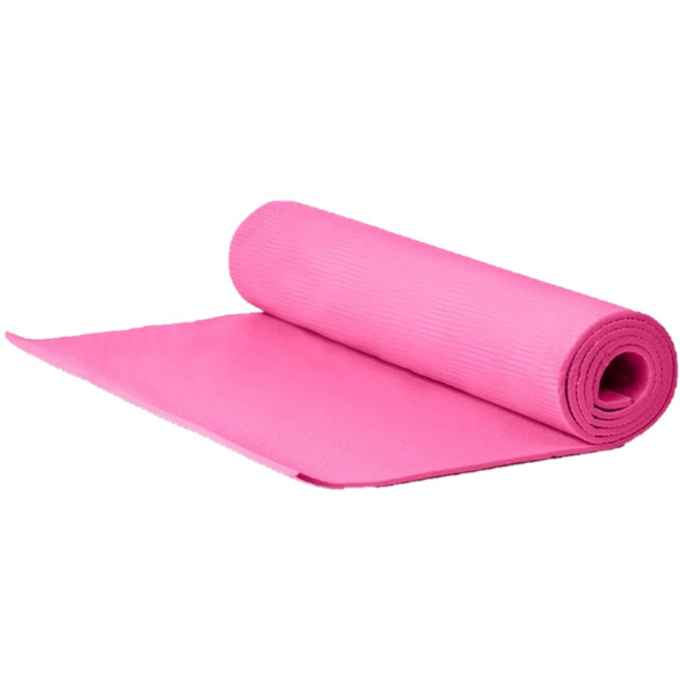 Yogamat sportmat roze 173 x 60 x 0 6 cm